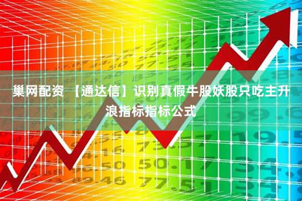 巢网配资 【通达信】识别真假牛股妖股只吃主升浪指标指标公式