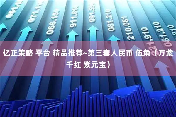 亿正策略 平台 精品推荐~第三套人民币 伍角（万紫千红 紫元宝）